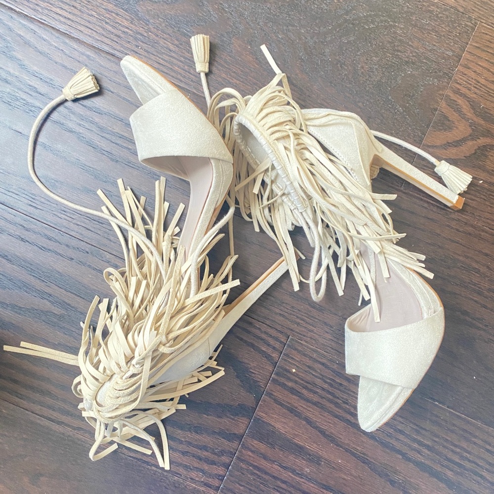 Zara beige Sandals - Picture 3 of 4